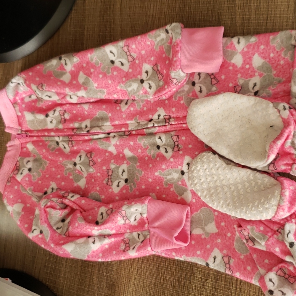 6/9 month baby girl pajamas